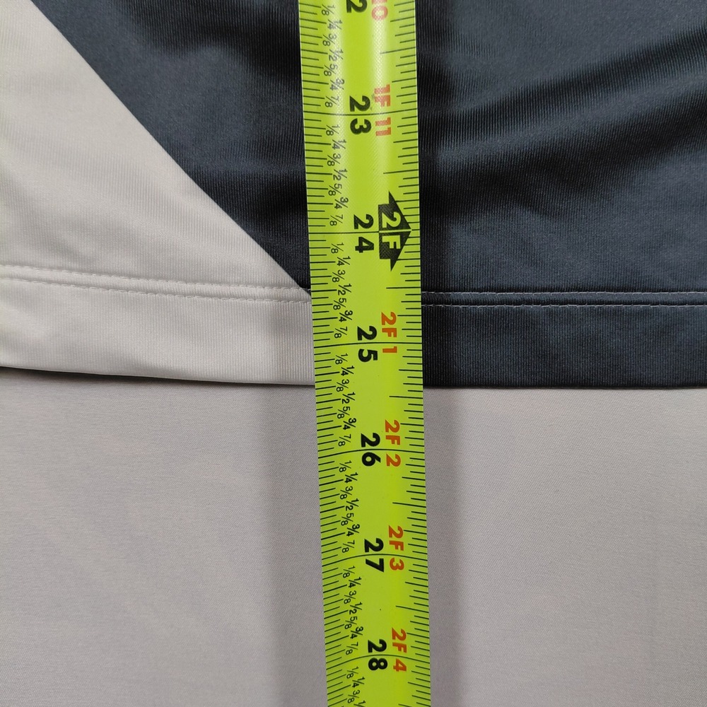Nike Golf Kids Large Dri-Fit Polo Shirt White Green Black Stripes Short Sleeve - Picture 12 of 14